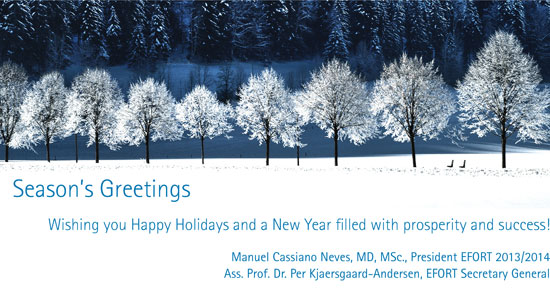 Season's greetings from EFORT
