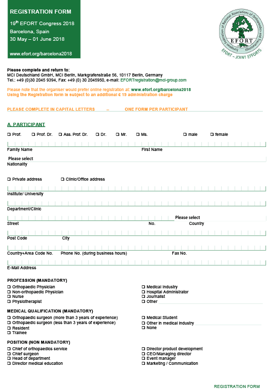 EFORT2018_Registration_Form-550px